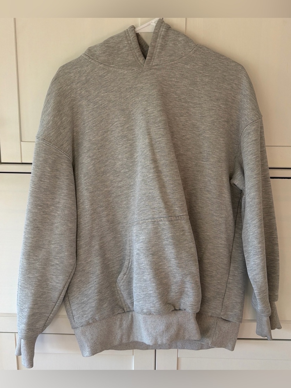 Women's Heather Gray Cozy Pullover Hoodie